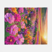 Field of Radiance フリースブランケット (正面(横))