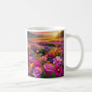 Field of Radiance Wildflower Customizable コーヒーマグカップ