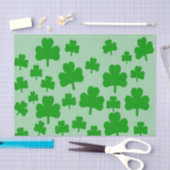 Field of Shamrocksギフトティッシュペーパー 薄葉紙 (クラフト)