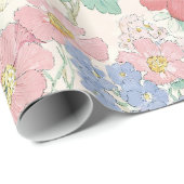 field of spring, tender flowers Wrapping Paper   ラッピングペーパー (ロールコーナー)