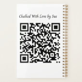  Field Sunflowers Sun Setting View  プランナー手帳 (裏面)