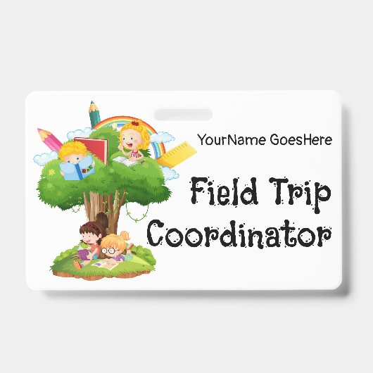 Field Trip Coordinator バッジ (正面)