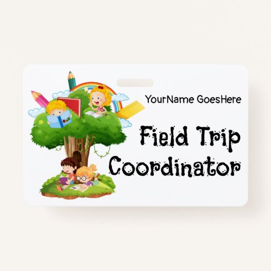 Field Trip Coordinator バッジ (正面)