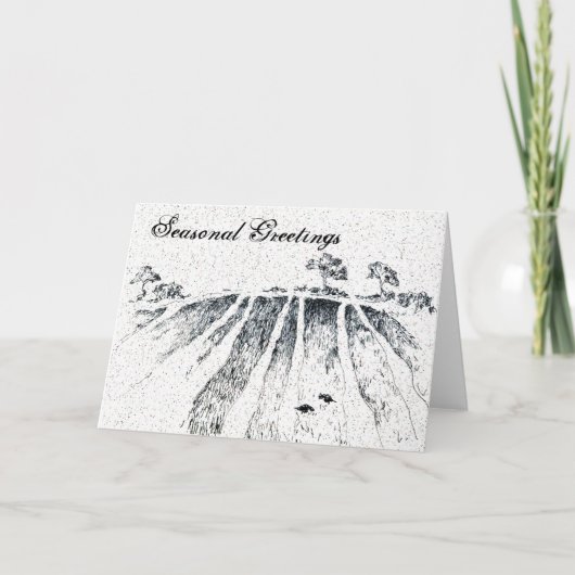 Field with Crows by Alexandra調理師aka Linandara シーズンカード (正面)