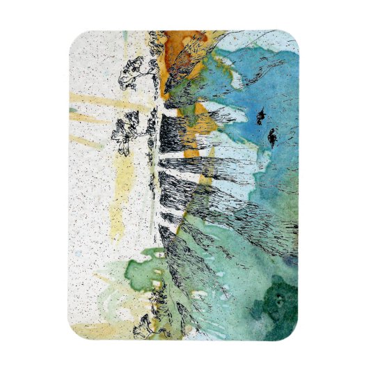 Field with Crows by Alexandra調理師aka Linandara マグネット (縦)