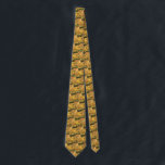 Field with Two Rabbits by Vincent van Gogh ネクタイ<br><div class="desc">Now available! Double sided printed ties! Twice as nice! Field with Two Rabbits by Vincent van Gogh is a vintage fine art post impressionism landscape nature painting. Two rabbits are in a farm field with trees and bushes. Late summer with golden yellow grass in the meadows. About the artist: Vincent...</div>