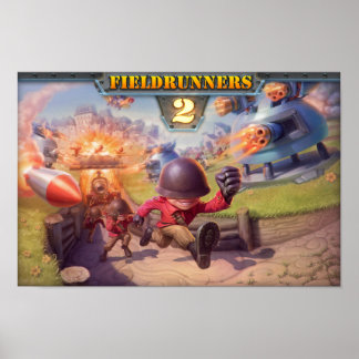 Fieldrunners 2 – 公式ポスター ポスター