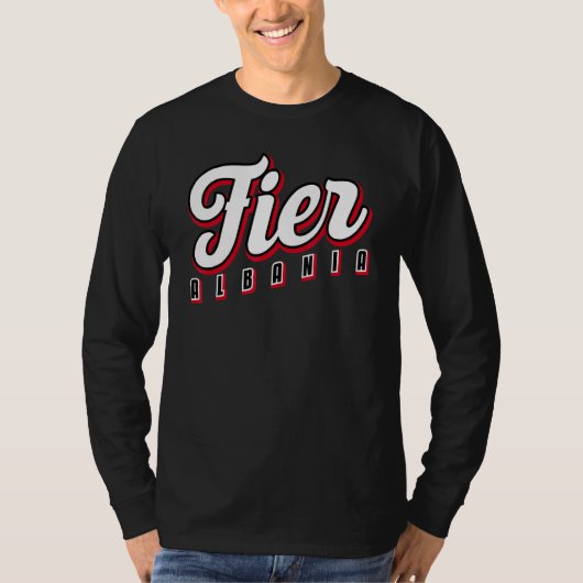 Fier Albania Tシャツ (正面)