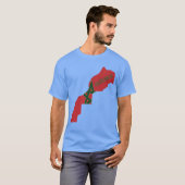 fier d'etre marocain tシャツ (正面フル)