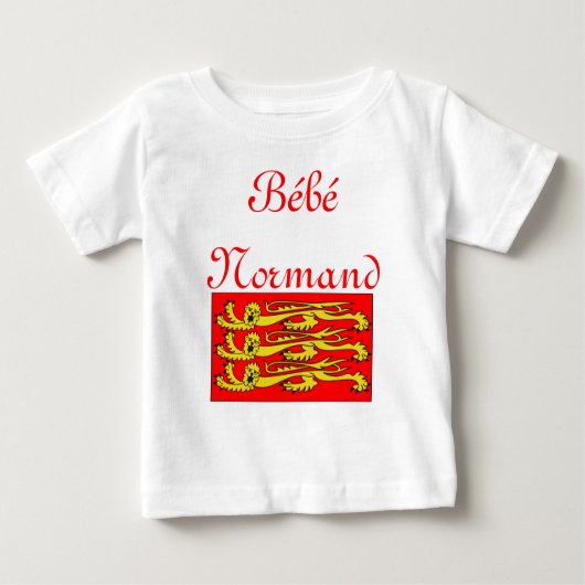 Fier d'être Normand ベビーTシャツ (正面)