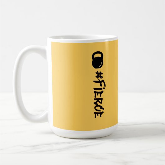 #Fierceケトルベルマグ コーヒーマグカップ (左)