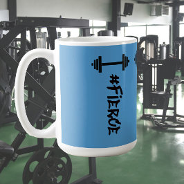 #Fierceバーベルマグ コーヒーマグカップ