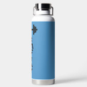 #Fierceバーベル水筒 ウォーターボトル (背面)