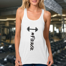 #Fierce Barbellタンクトップ タンクトップ