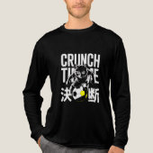 Fierce Crunch Time Cat Streetwear for Soccer Fans  トライブレンドＴシャツ (正面)