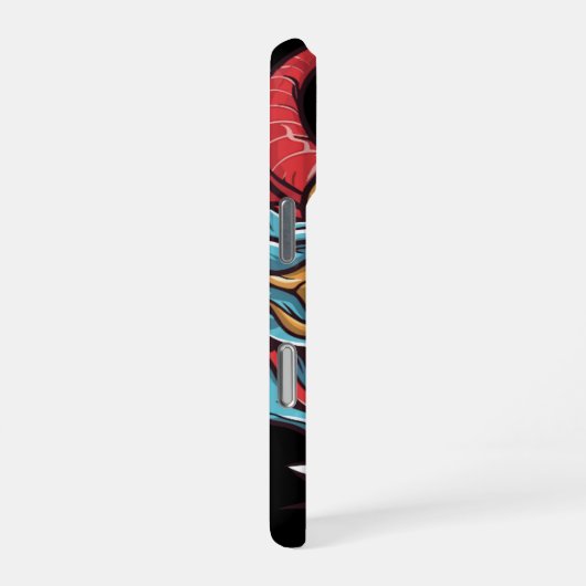 Fierce Dragon Head iPhoneケース (右側面)