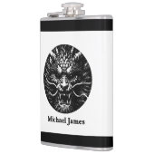 Fierce Dragon Personalized フラスク (左)