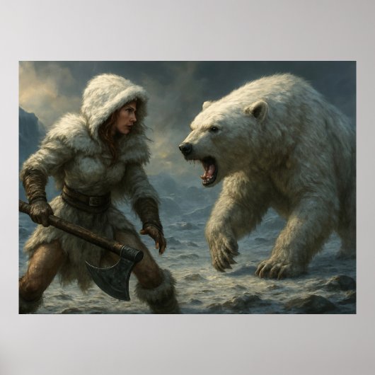 Fierce Encounter in the Arctic ポスター (正面)