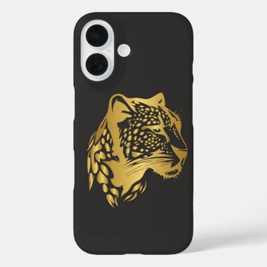 Fierce & Fab Leopard Print Case Case-Mate iPhoneケース (裏面)
