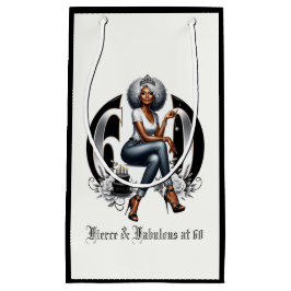 Fierce & Fabulous at 60 スモールペーパーバッグ