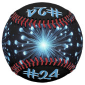 Fierce Fireworks (personalize) ソフトボール (正面)