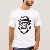 Fierce Gorilla Fedora Tシャツ (正面)