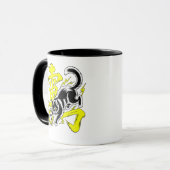 Fierce Panther Soccer Mug - Perfect for Competiti マグカップ (正面左)