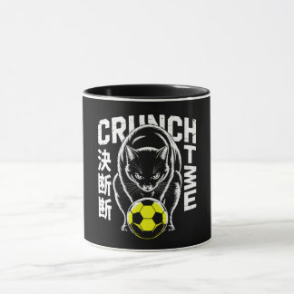 Fierce Soccer Cat Mug マグカップ