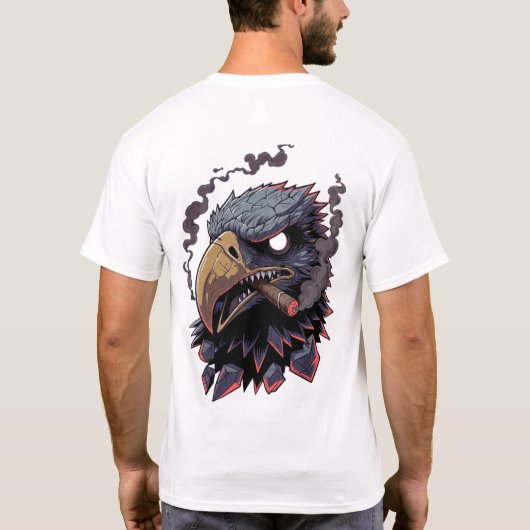 Fierce Stone Eagle Mascot Tシャツ (裏面)