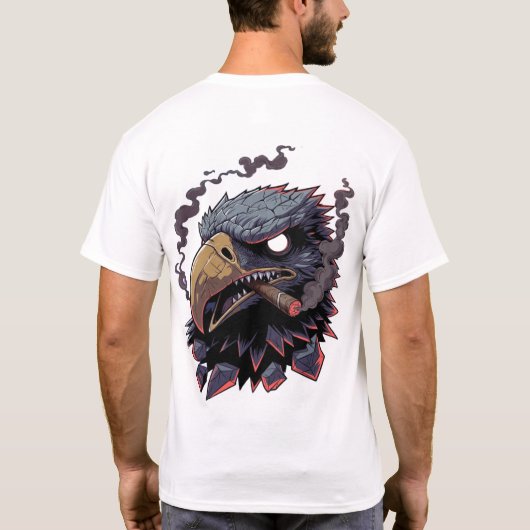 Fierce Stone Eagle Mascot Tシャツ (裏面)