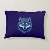 Fierce Wolf – Symbol of Strength and Freedom アクセントクッション (裏面)
