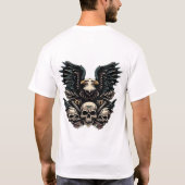 「Fierous Flight - Eagle Sticker Art Wallpaper」 （Ea Tシャツ (裏面)