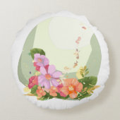 Fierté et joie ラウンドクッション (裏面)