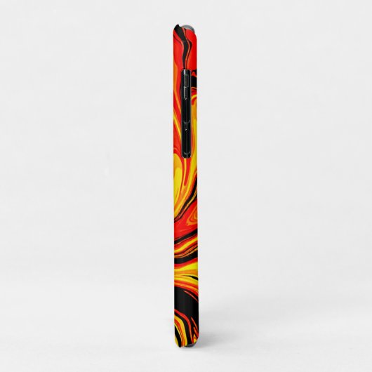 Fiery Abstract Swirls of Emotion Case-Mate iPhoneケース (裏面/左)