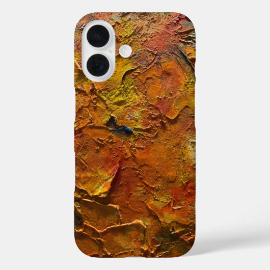 Fiery Abstract Texture Case-Mate iPhoneケース (裏面)