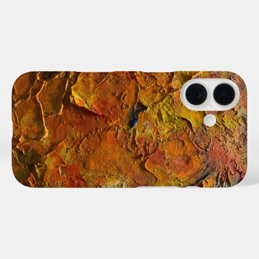 Fiery Abstract Texture Case-Mate iPhoneケース (裏面 (横))