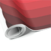 Fiery Contrast: Red & Black Luxe ラッピングペーパー (ロールコーナー)