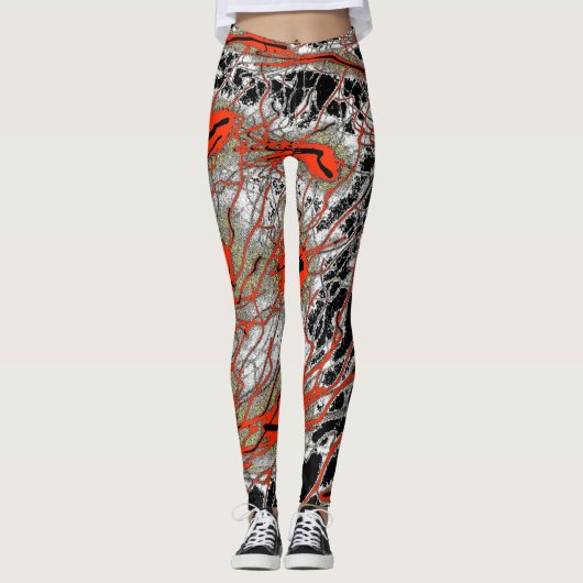 Fiery Energy Leggings レギンス (正面)