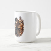 Fiery Fist Hero コーヒーマグカップ (正面右)