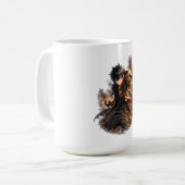 Fiery Fist Hero コーヒーマグカップ (正面左)