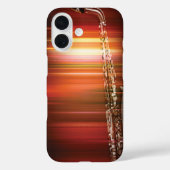 Fiery Jazz Saxophone Case-Mate iPhoneケース (裏面)