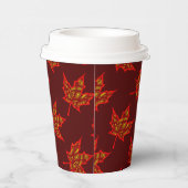 Fiery Leaf Paper Cup 紙コップ (右)