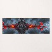 Fiery Lily Fantasy ヨガマット (裏面(横))