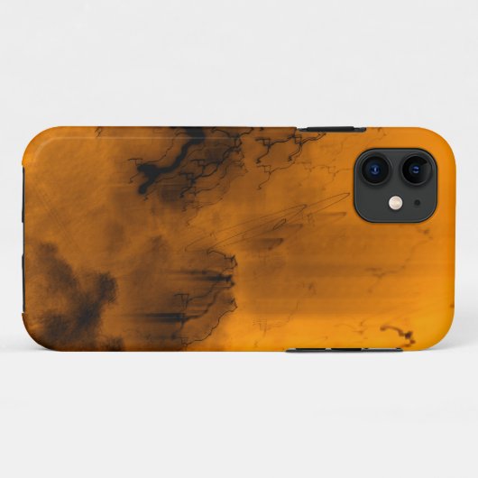 Fiery Night Abstract - Ethereal Light and Motion T Case-Mate iPhoneケース (裏面(横))
