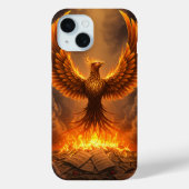 Fiery Phoenix Rising Case-Mate iPhoneケース (裏面)