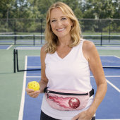 Fiery Rose Gold Flames - Pickleball Player Life ファニーパック