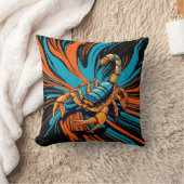 Fiery Scorpion Burst  クッション (ブランケット)