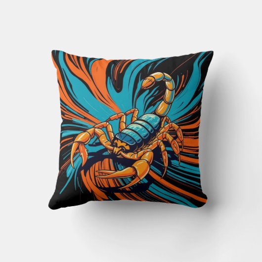 Fiery Scorpion Burst  クッション (裏面)