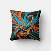 Fiery Scorpion Burst  クッション (正面)