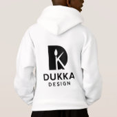 Fiery Spirit" Boys' Hoodie (裏面)